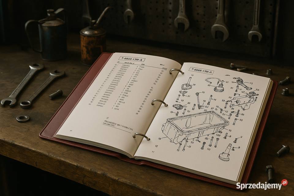Massey Ferguson 1014 katalog części Rok wydania 1985 Gdańsk