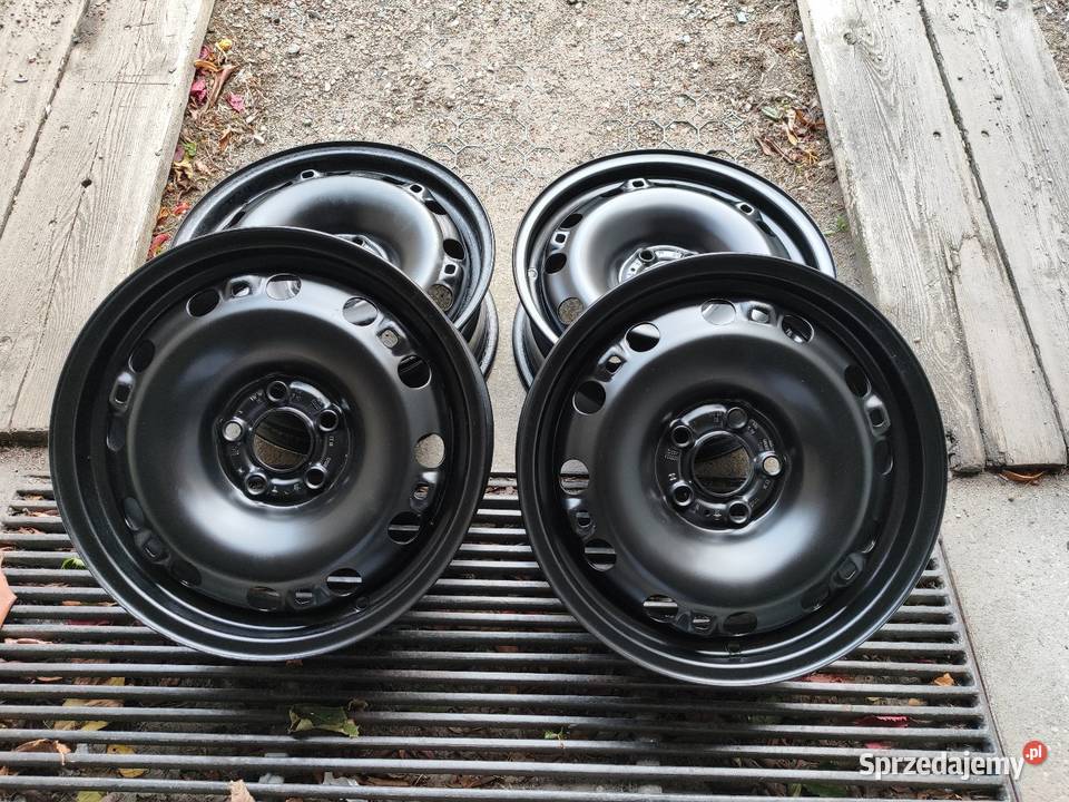 Felgi stalowe 15 5x100 ET38 6Jx5H2 VW Polo Seat Samochodowe Grudziądz