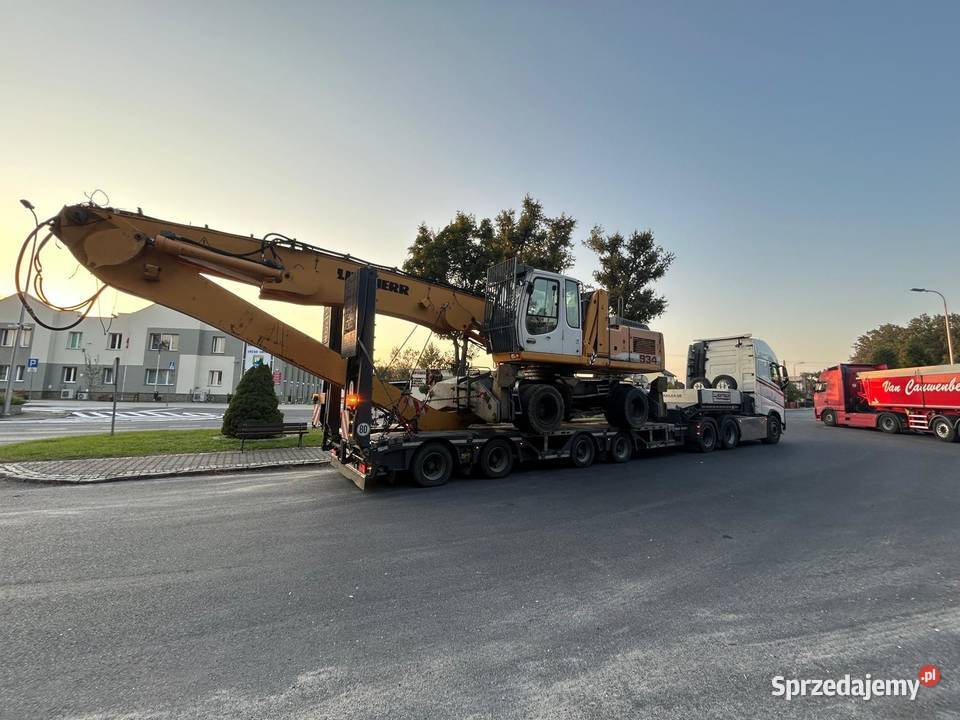 Niskopodwoziowy transport maszyn rolniczych Warszawa