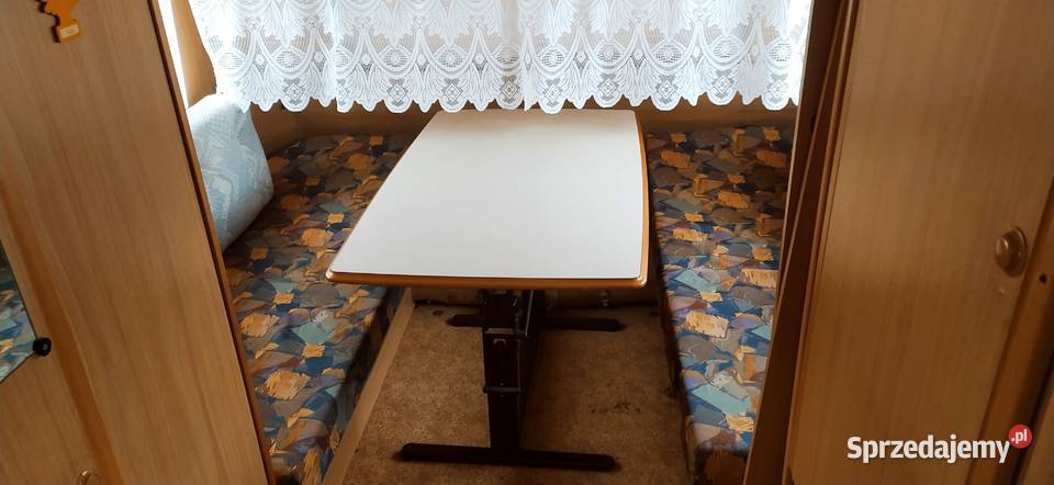 przyczepa kempingowa łóżka piętrowe campingowa Międzybrodzie Bialskie sprzedam