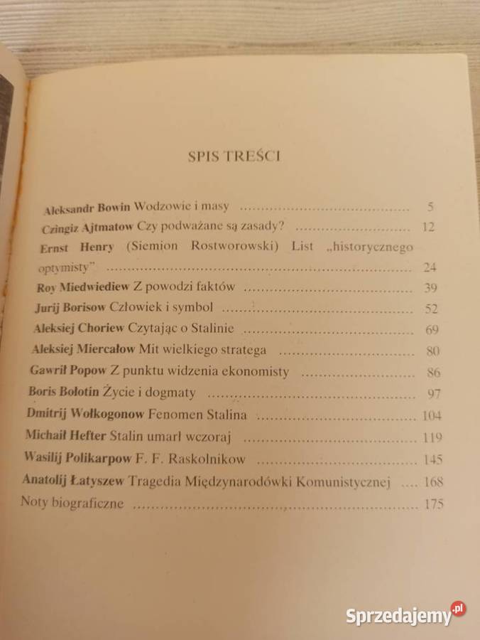 Fenomen Stalina RUCH 1988 wydanie 1