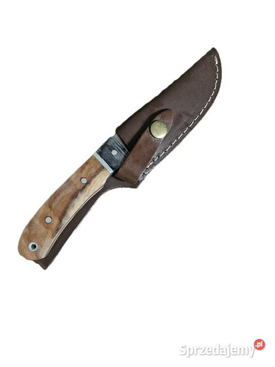 Nóż myśliwski z kaburą chwyt do cięcia na Radlin