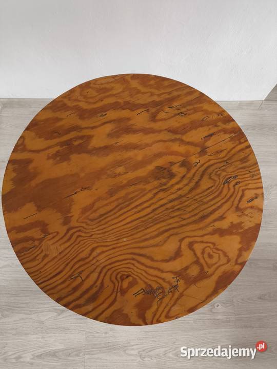 Stolik okrągły plus dwa krzesła Gliwice