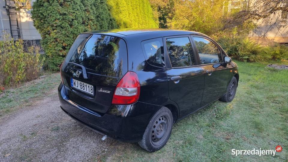 Honda Jazz 14 83 Benzyna 2010 jeden właściciel mazowieckie Warszawa