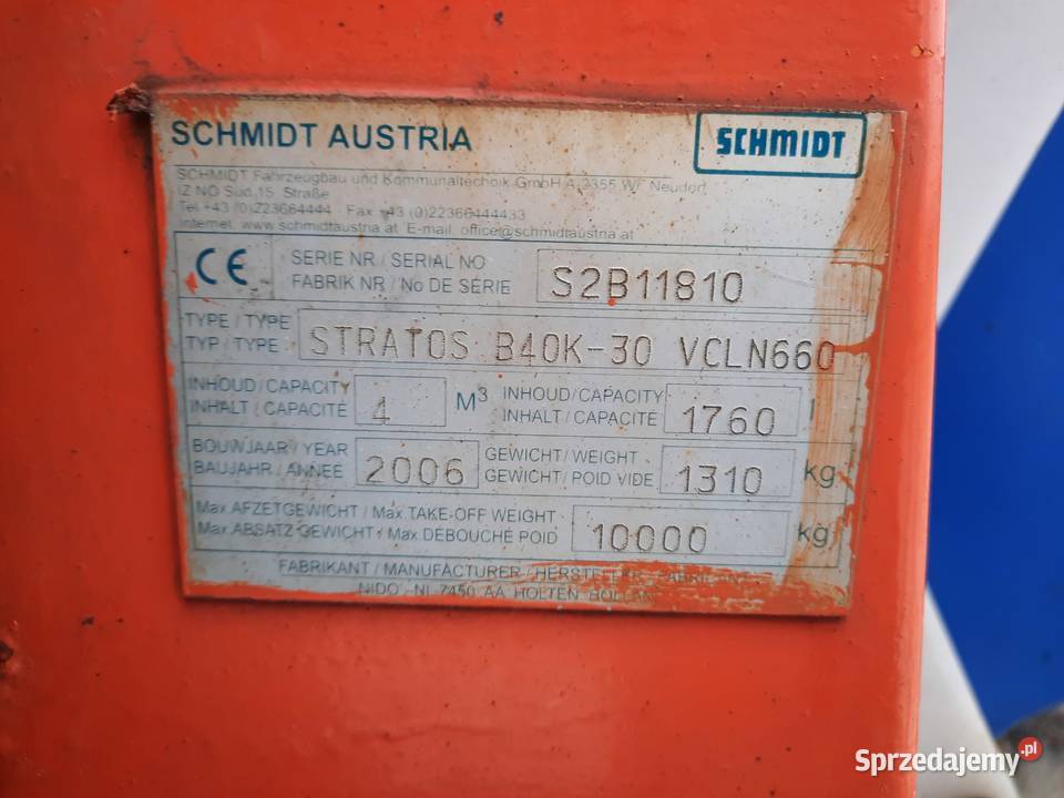 PIASKARKOSOLARKA SCHMIDT STRATOS nie Szydłowiec