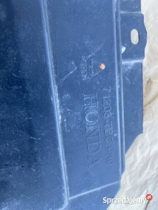 Osłona pod zderzak Honda Civic X zderzaki
