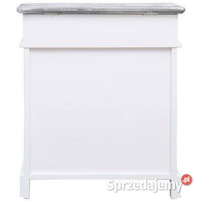 vidaXL Szafka na buty szara 50 x 28 x 58 drewno Na buty Warszawa