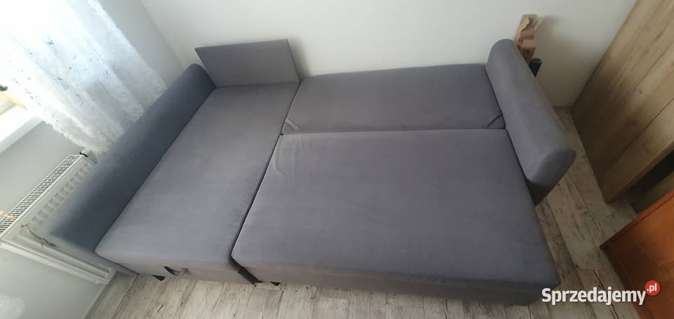 Narożnik z funkcją spania system DL 2x pojemnik Nysa sprzedam