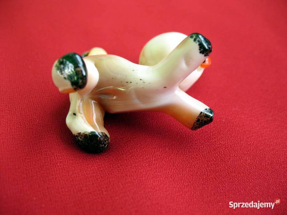 Kot pies figurka ze szkła 45 x 5 x 25 Orygina Siedlce