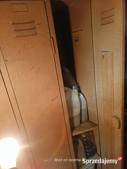 Szafka metalowa potrójna ubraniowa warsztatowa Skarżysko-Kamienna