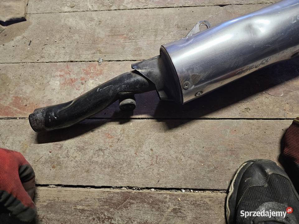 Kawasaki ZZR 600 wydech tłumik lewy ZZR600 rura dolnośląskie Jelenia Góra