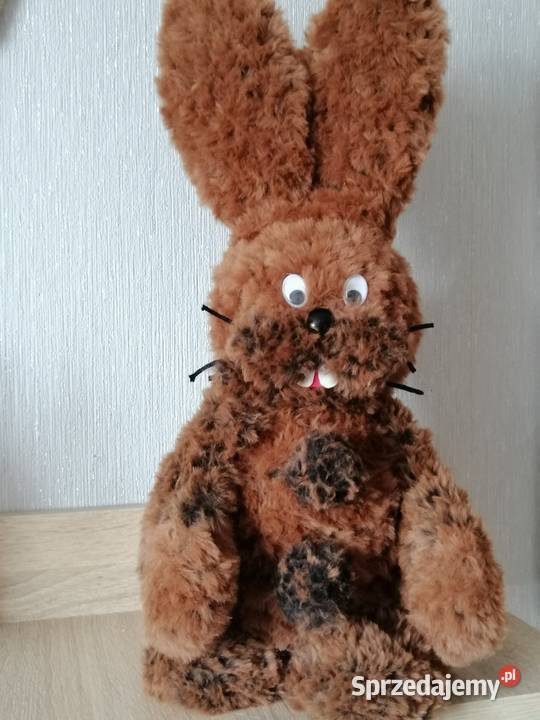 Zajączek wielkanocny brązowy 45 wysokości brązowy Katowice