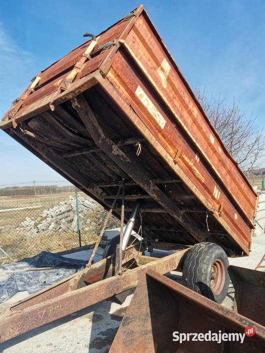 Przyczepa jednoosiowa wywrotka VELSA nieuszkodzony Kamień