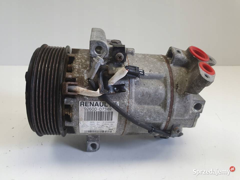 SPRĘŻARKA KLIMATYZACJI Renault Clio IV 09 TCe Chełm