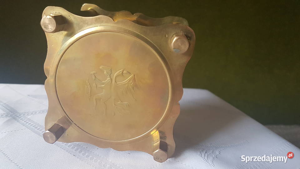 młynek do kawy z mosiądzu Przedwojenny Tarnowskie Góry sprzedam