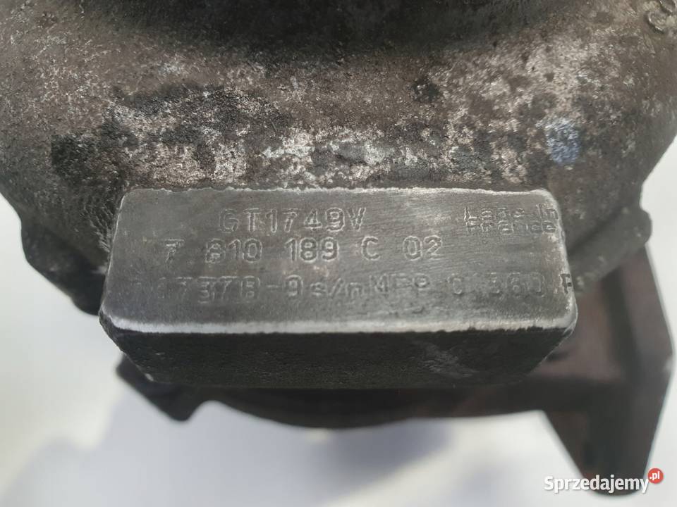 BMW E90 E91 20 D TURBOSPRĘŻARKA turbo 7810189C Turbosprężarki Janów sprzedam