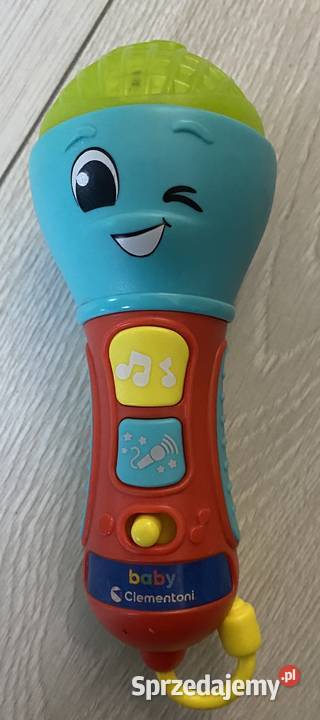 Mikrofon grający Baby Clementoni śląskie
