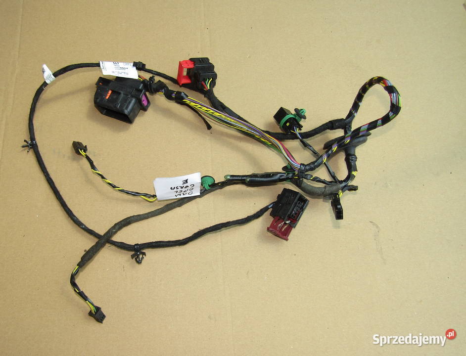 WIĄZKA ELEKTRYCZNA DRZWI TYLNYCH OPEL CORSA E osobowe Motoryzacja Mysłaków