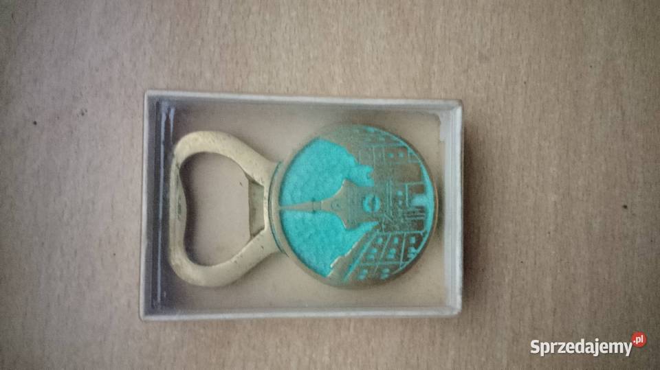 Mosiężny Otwieracz do butelek BERN kujawsko-pomorskie Nakło nad Notecią