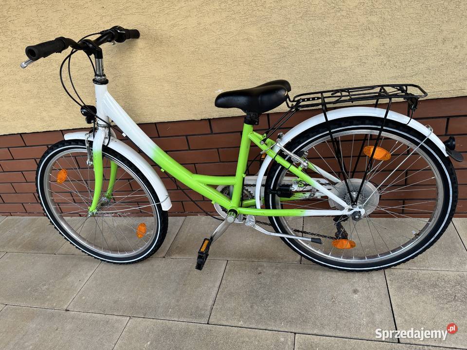 Rower dziecka koła 24 miejski młodzieżowy góral