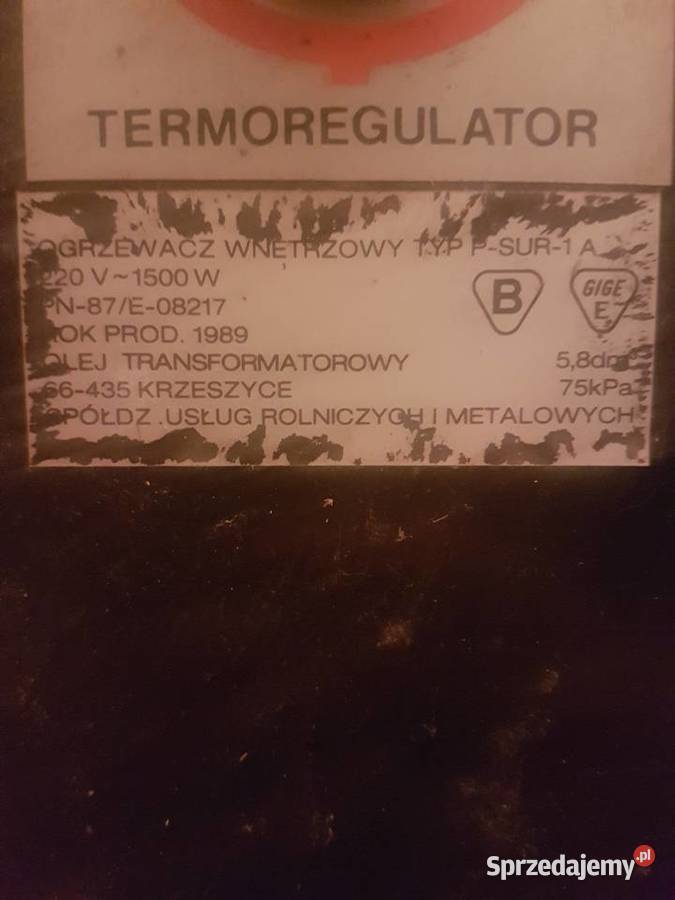 Stara retro farelka sprawna