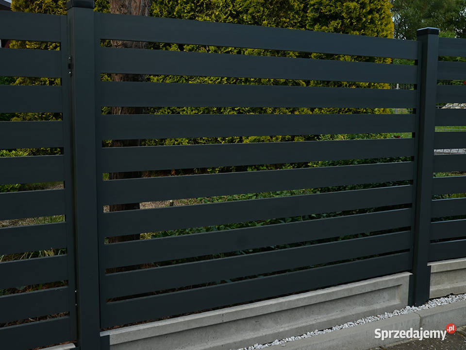 Ogrodzenia Balustrady Grzebien Aluminium Szkło Racibórz