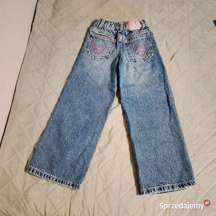 Spszedam spodnie dżinsowe ZARA 122 7 lat+ Zaścianki