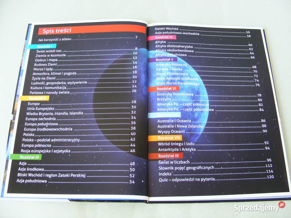 Ilustrowana geografia Polski Ilustrowany atlas