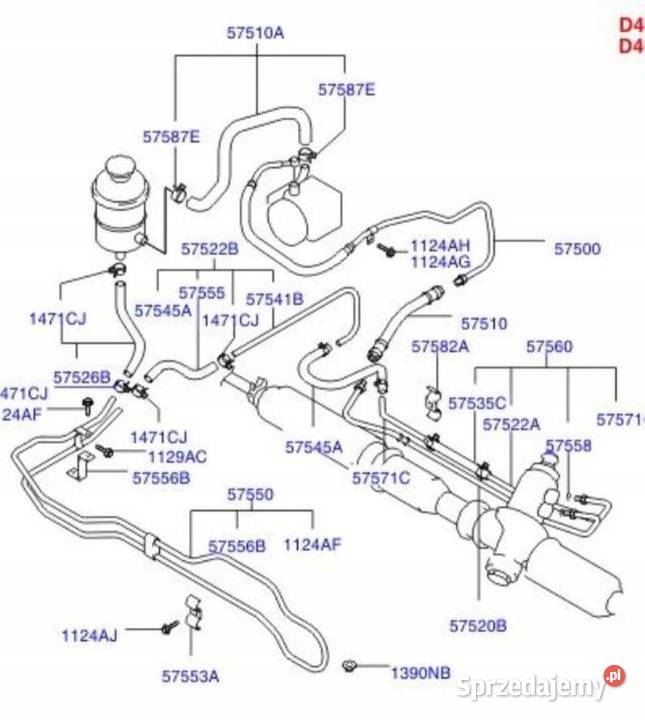 WĄŻ RURA WSPOMAGANIA HYUNDAI H1 02 sprzedam