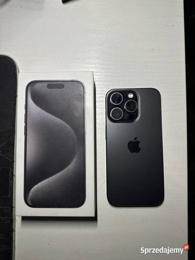 iPhone 15 PRO 128GB kolor grafitowy 89 kondycji Nowa Sarzyna