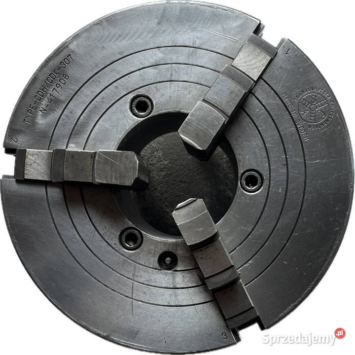 Uchwyt tokarski 3 szczękowy SCA fi 307