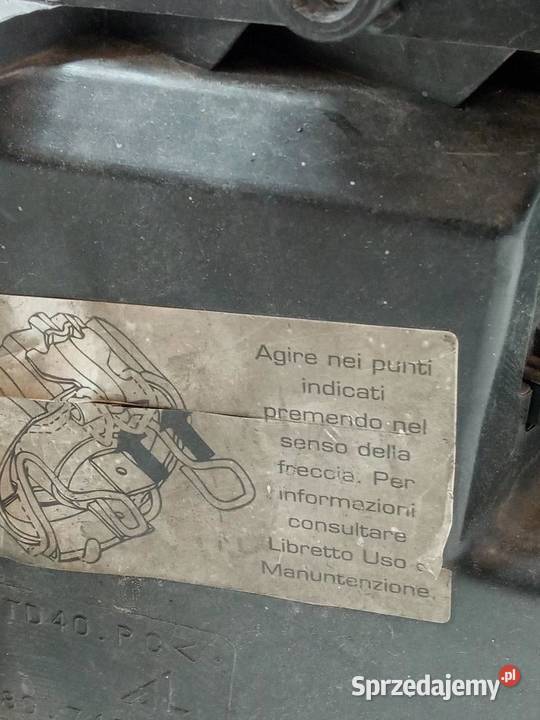 LAMPA PRZÓD PRAWA EU 43180748DX Fiat Ducato III Części samochodowe