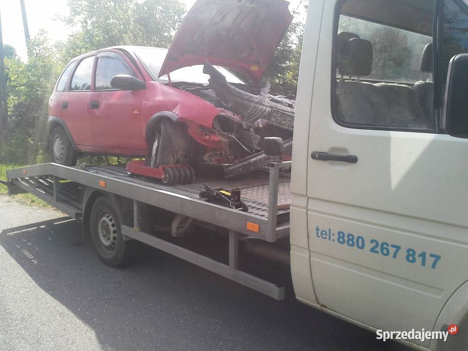 Laweta PLEŚNA Pomoc Drogowa transport dłużyca Pleśna