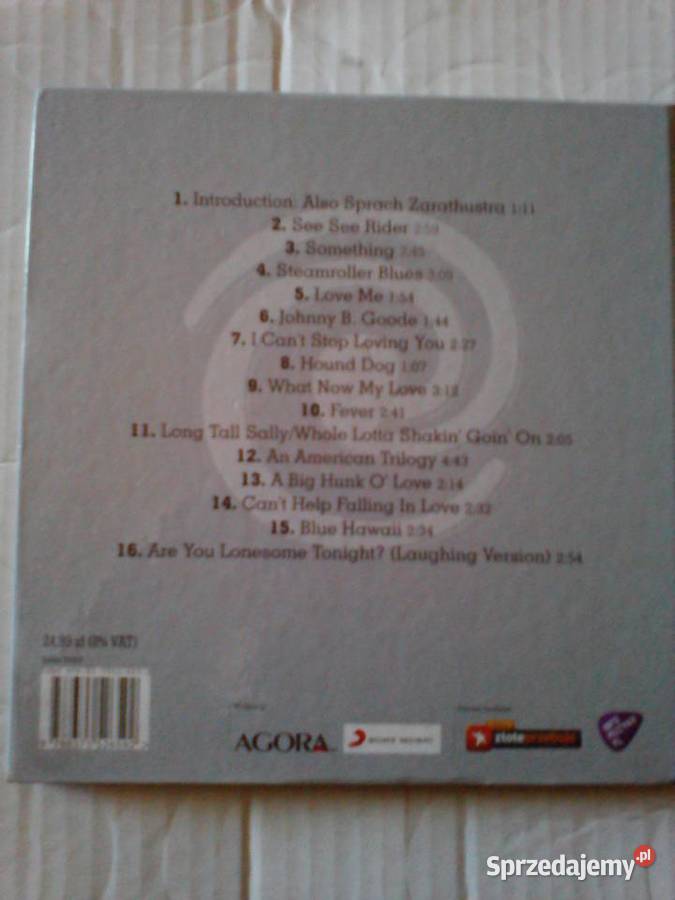 Elvis PresleyBiblioteka Gazety Wyborczej 6 3 i więcej śląskie Gliwice sprzedam