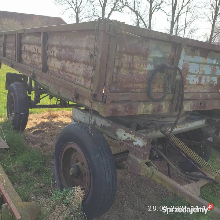 Przyczepa D47 Wywrotka dolnośląskie Zgorzelec