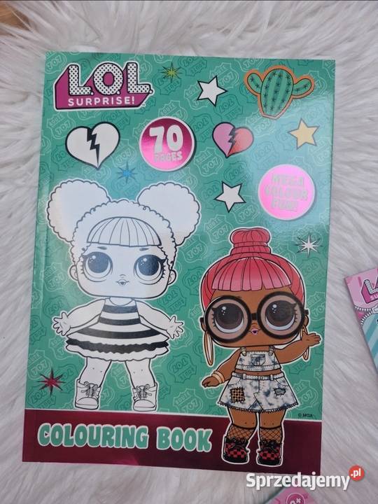Nowe Kolorowanka naklejki i wydrapywanka LOL Kobylanka sprzedam