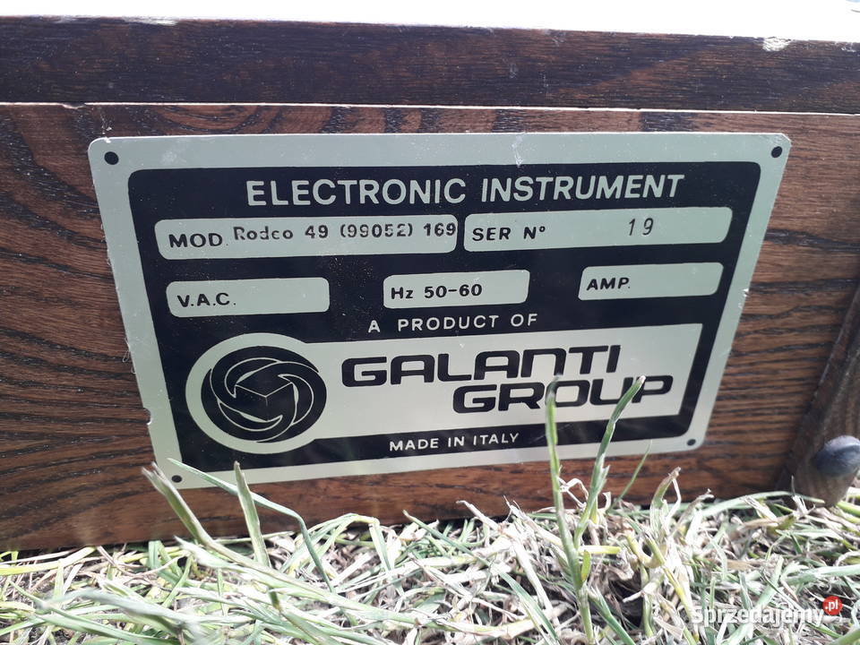 Rzadkie włoskie organy elektranalog keyboard Instrumenty klawiszowe i MIDI mazowieckie Warszawa sprzedam