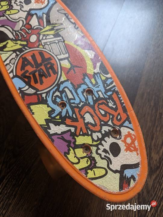 Deskorolka fiszka Skateboard pennyboard LED Warszawa