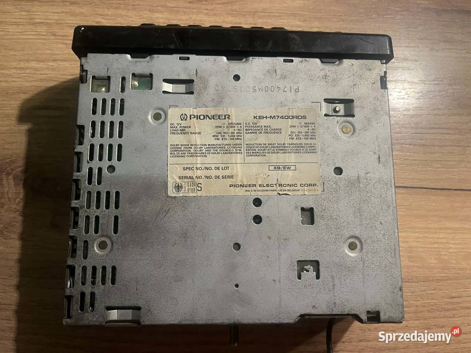 Unikatowe radio samochodowe PIONEER KEHM7400RDS Radomsko