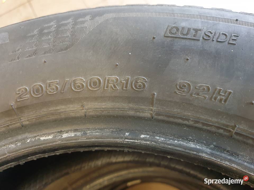 komplet opon 20560R16 Bridgestone Turanza Dobre Miasto