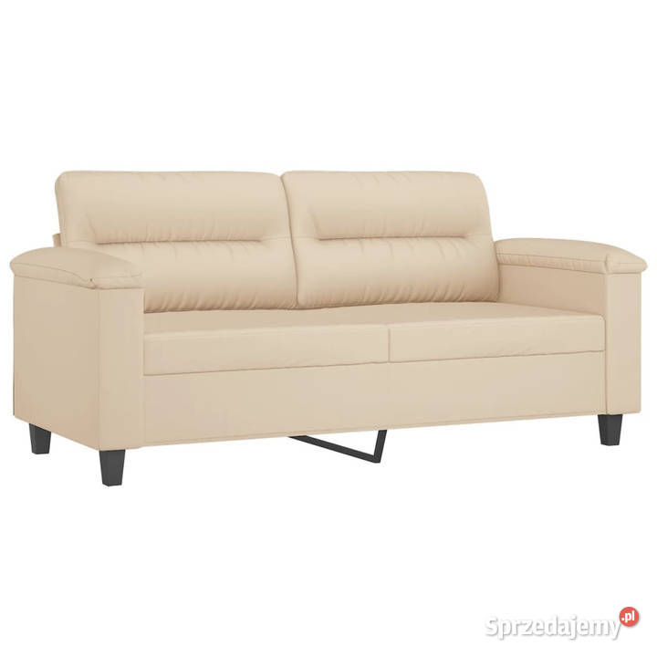 Sofa 2osobowa kremowy 140 tapicerowana Warszawa