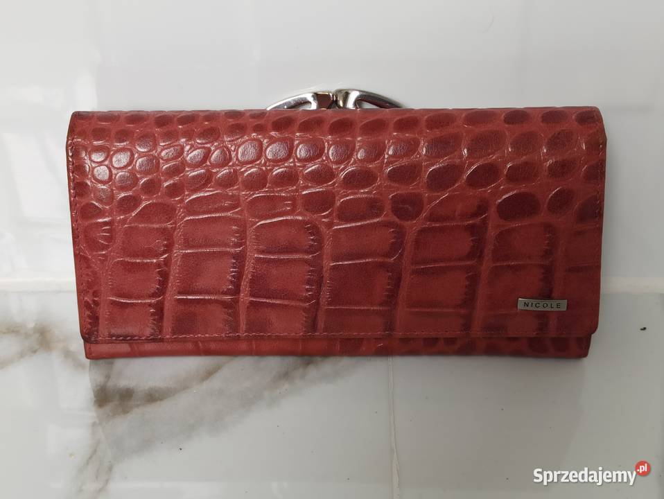 Portfel damski skrzany Nicole dolnośląskie Oława