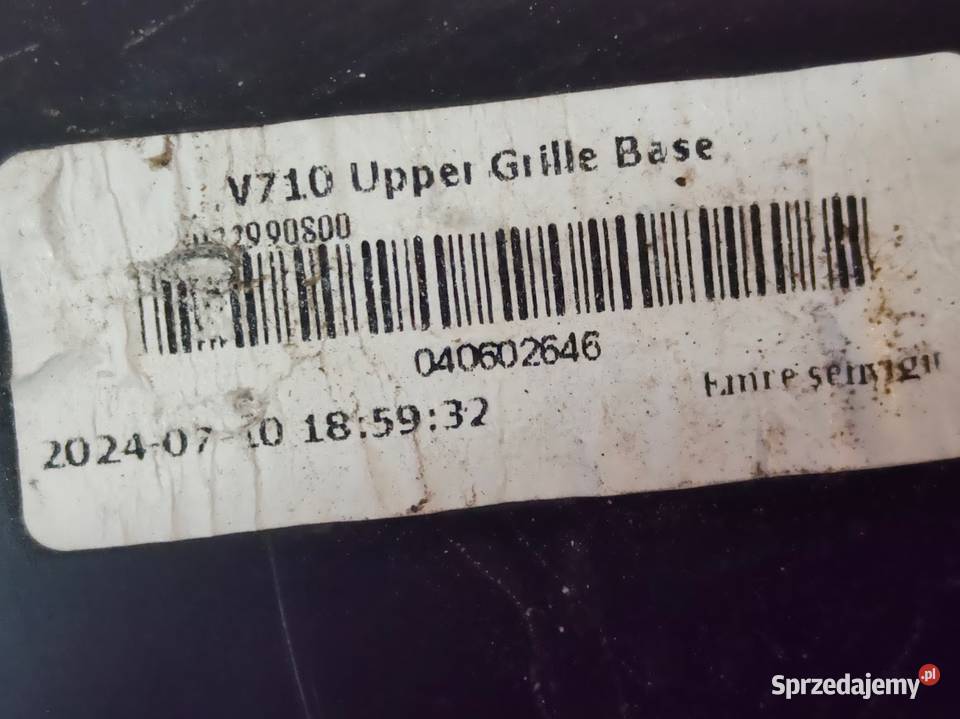 Grill Atrapa Ford Transit Custom II 2023 Karoseria Pleszew