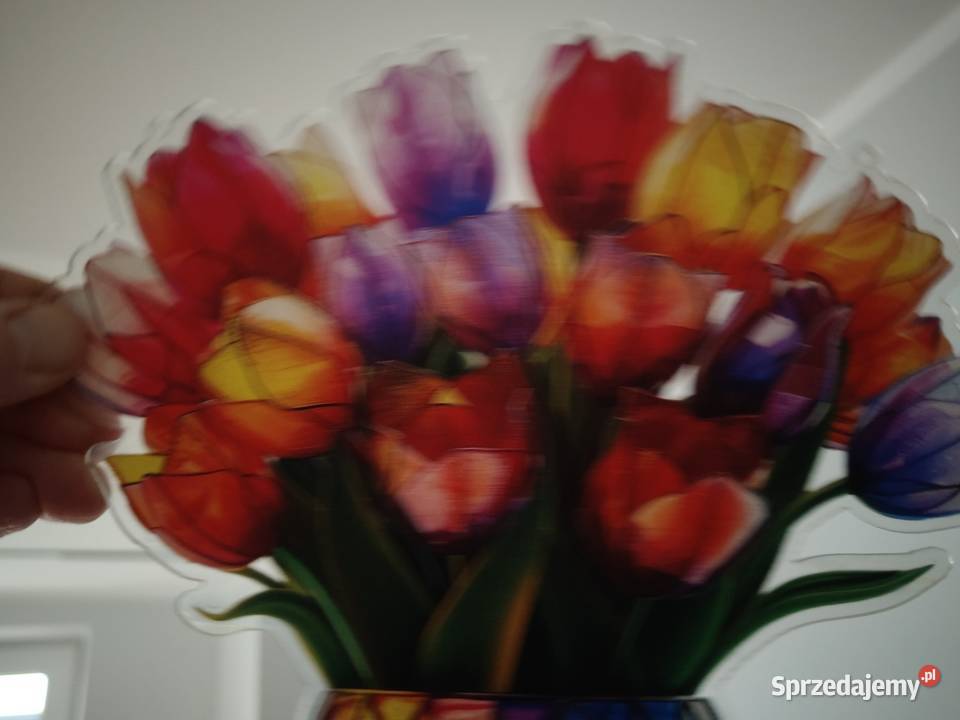 Nowy witraż witrażyk dekoracja okienna łapacz Witraże