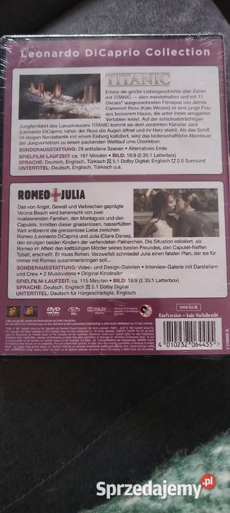 Titanic i Romeo i Julia kolekcja 2 plyt Szczecin