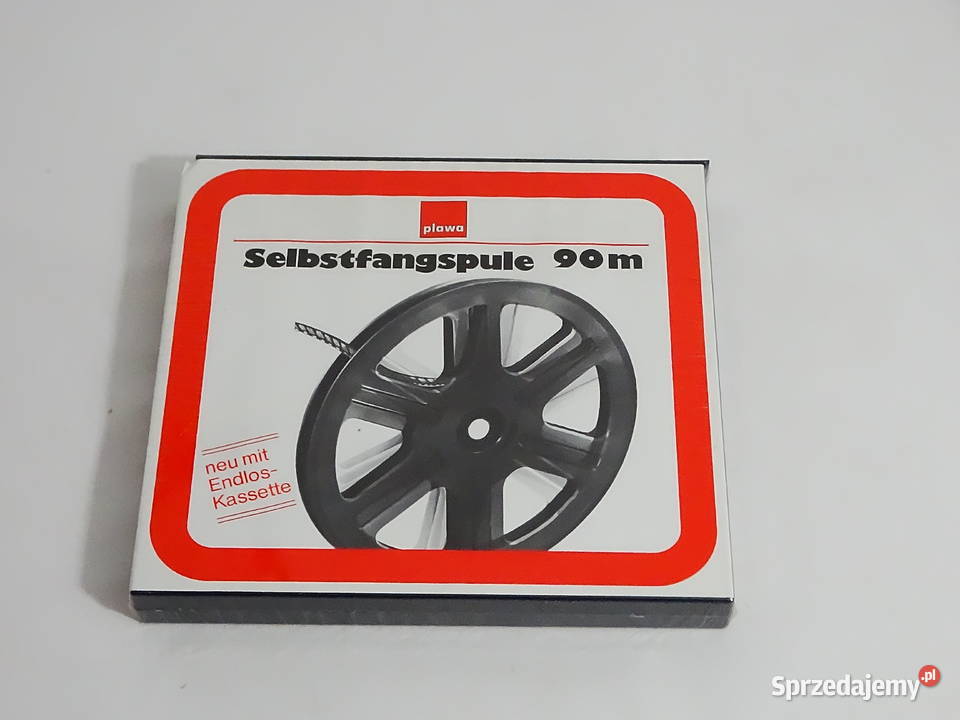 Rolka filmowa szpula z kasetą na film 8 mm Super Pozostałe Biłgoraj