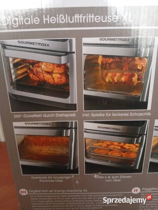 Gourmet Maxx frytkownica beztłuszczowa airfryer Miedary
