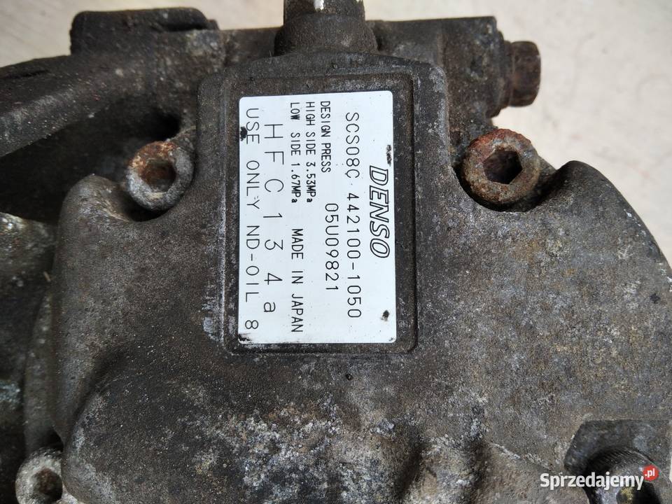 Sprężarka klimatyzacji z podstawą DENZO HFC134A Krośniewice