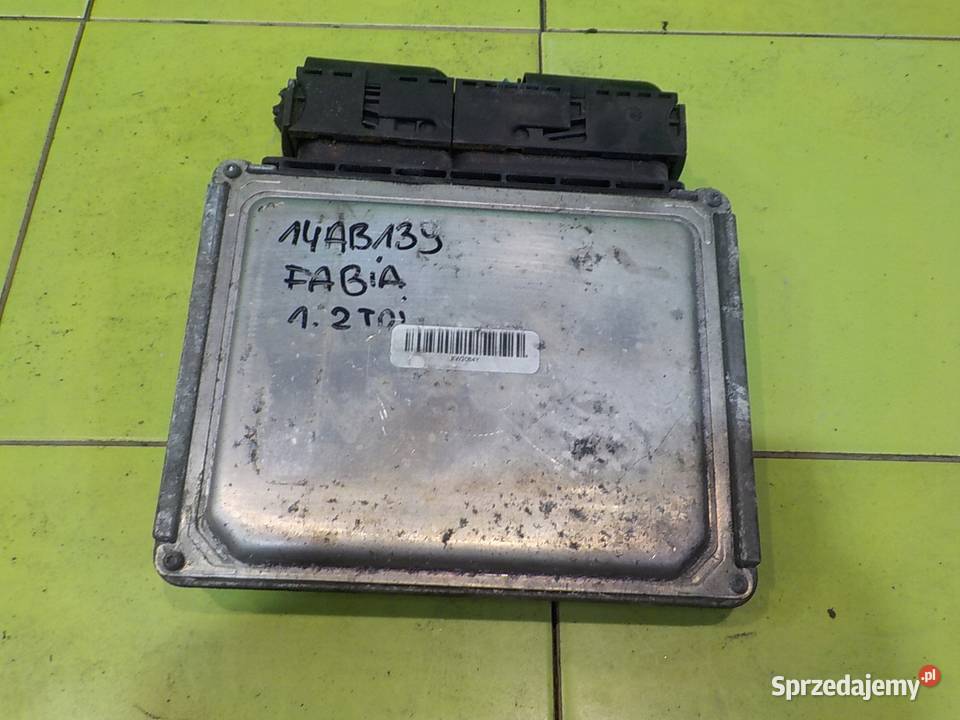 SKODA FABIA II LIFT 12 TDI 10r sterownik modul Czujniki i sterowniki Suków sprzedam