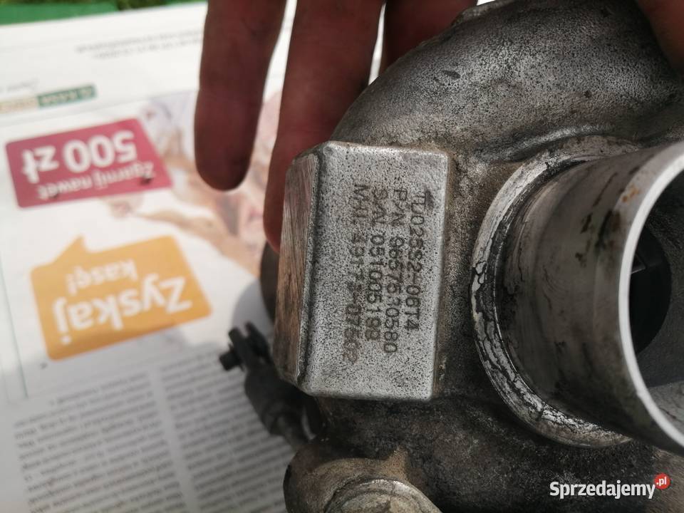 Turbina do peugeot 307 16hdi 90 koni 2005 r Chełm